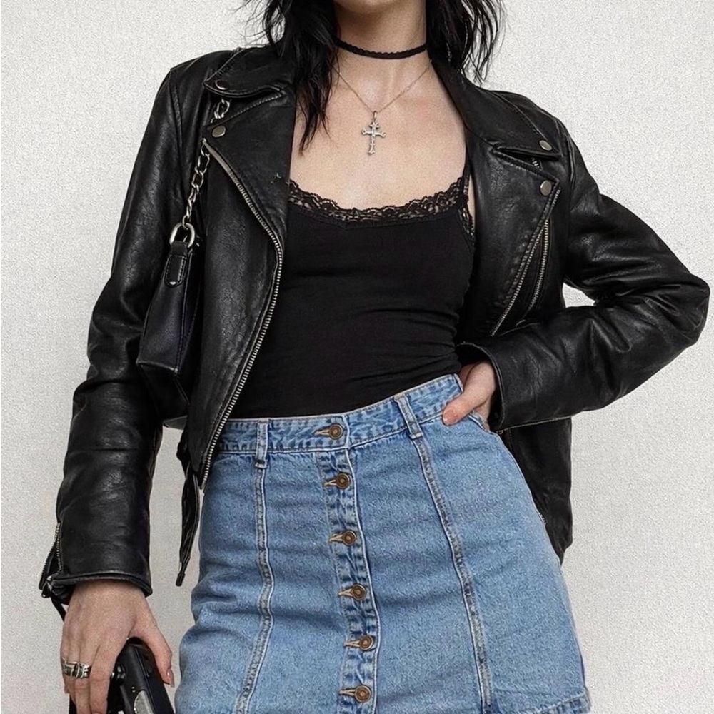 Forever 21 Blue Denim Mini Skirt Mecium Y2K, 90’s, Indie Sleeze Retro inspired